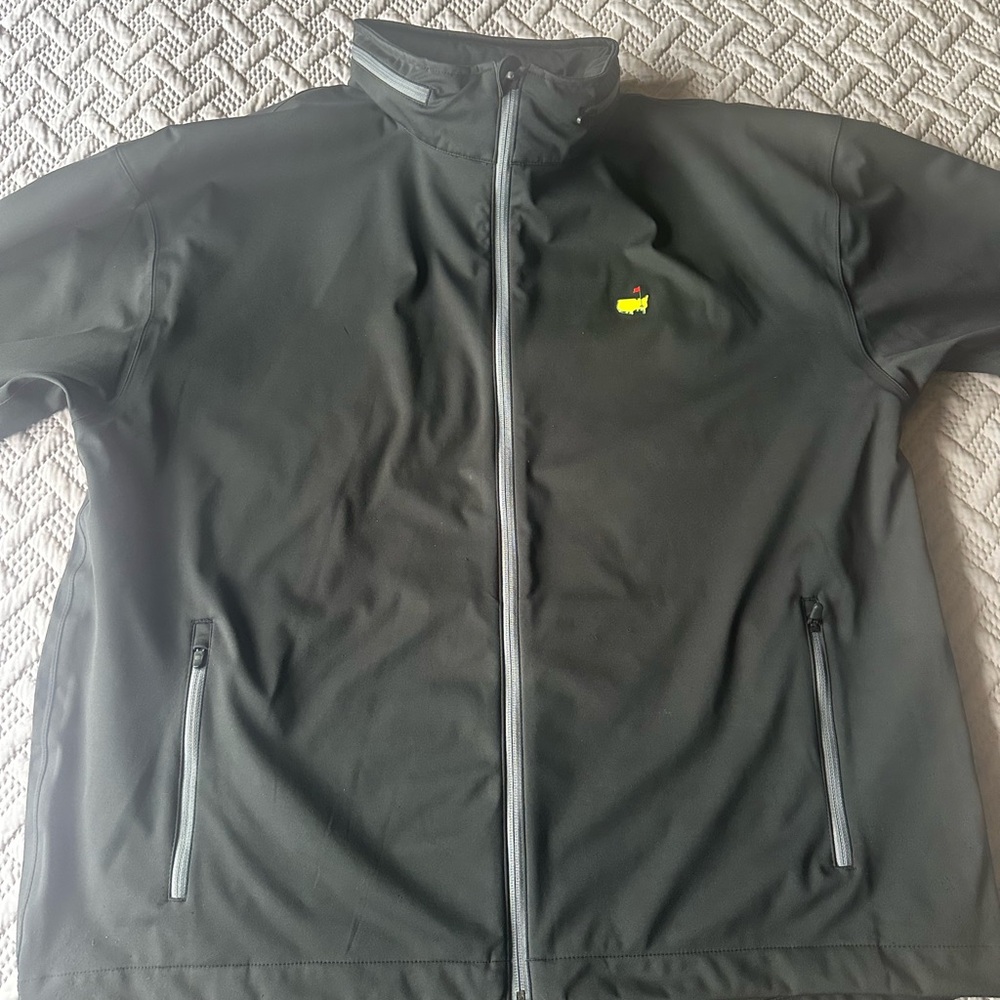 Masters Black Performance Softshell Jacket With Y… - image 1